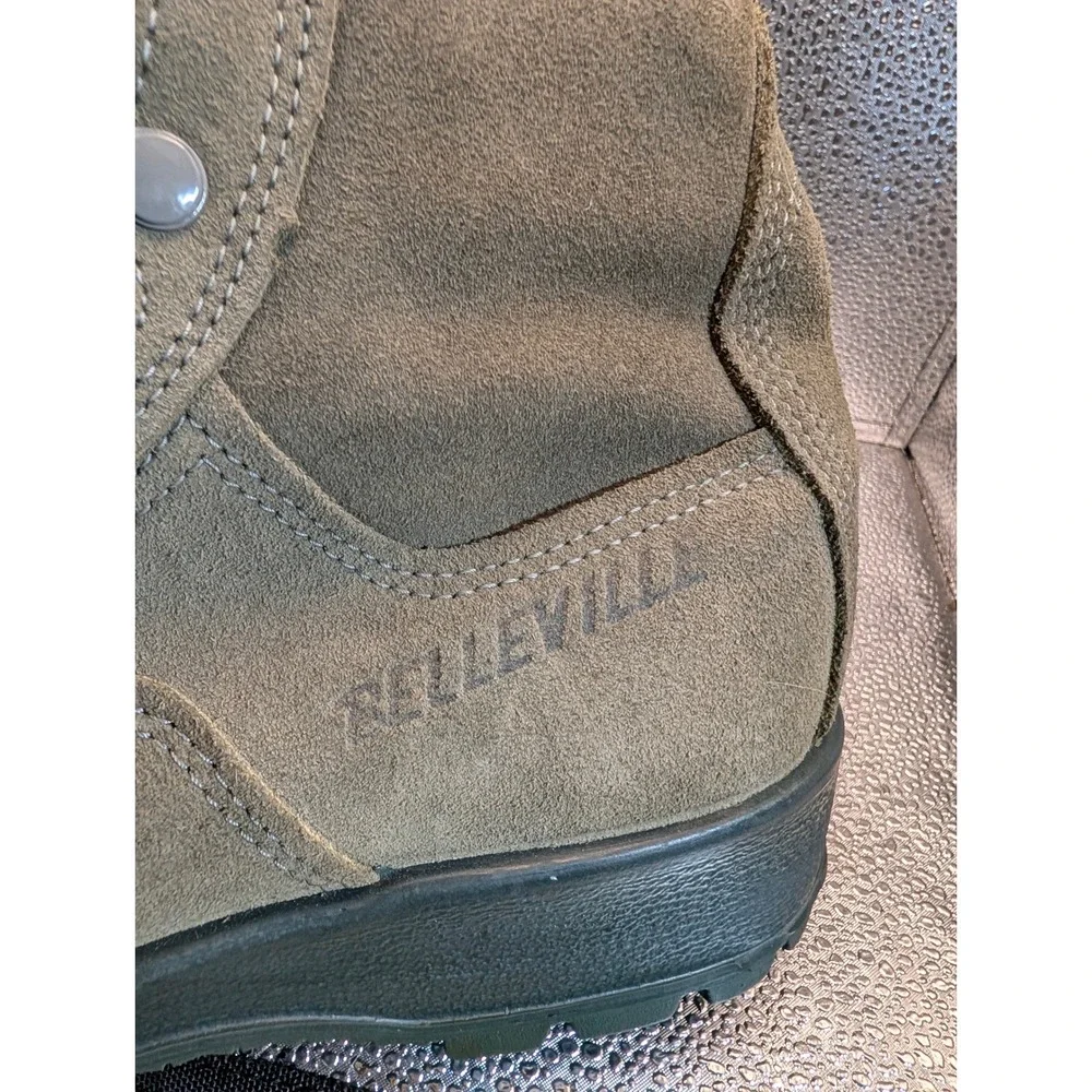 Belleville 675ST Sage Green Steel Toe Cold Weather Boots Gore-Tex Vibram Mens 8R